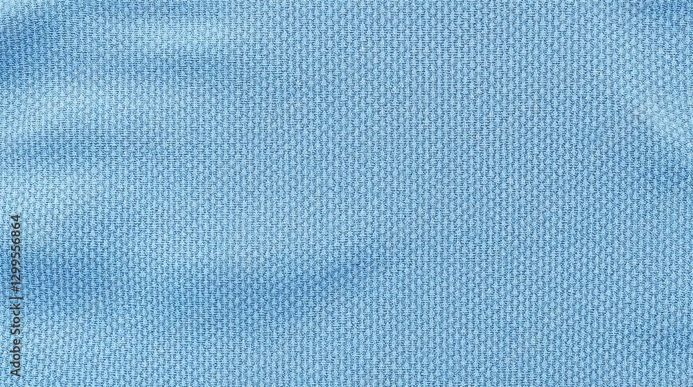 Pale Blue Fine Knit T-Shirt Texture, Lightweight Cotton Blend Fabric, Smooth and Soft Apparel Textile, High Resolution Material Macro Shot Pale Blue Fine Knit T-Shirt Texture, Lightweight Cotton Blend Fabric, Smooth and Soft Apparel Textile, High Resolution Material Macro Shot