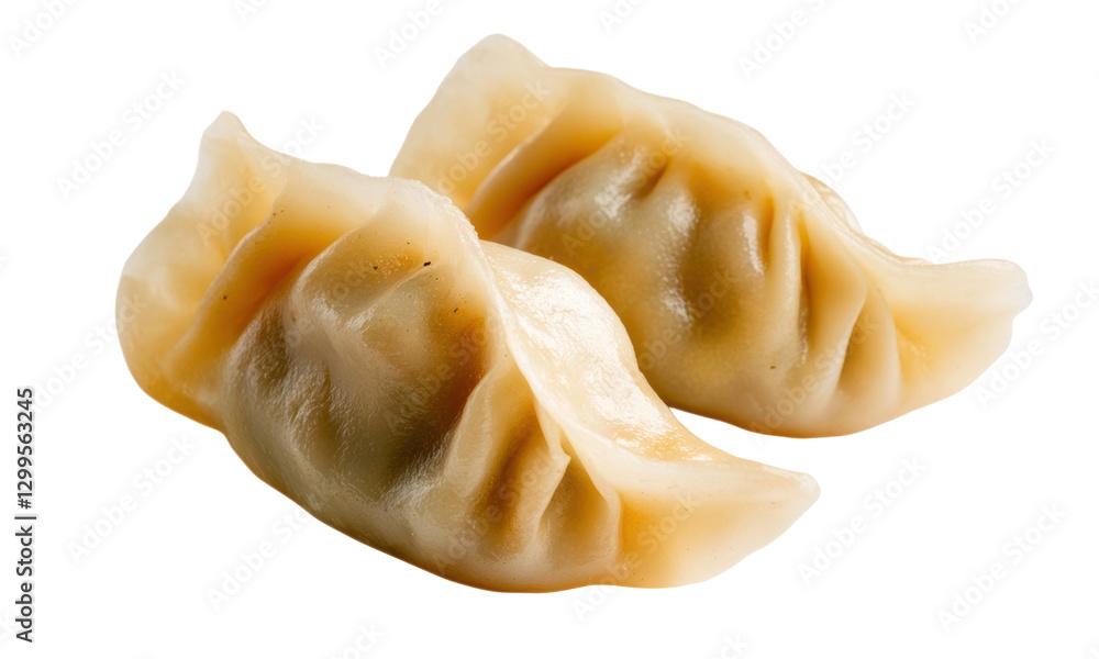 Steamed Dumplings Close-up Steamed Dumplings Close-up
