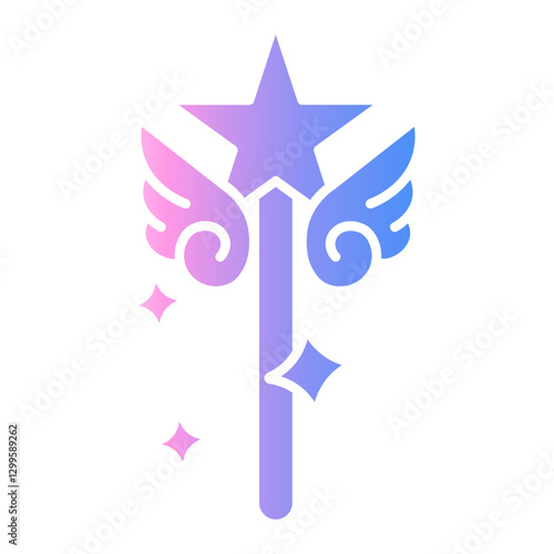 magic wand Gradient icon