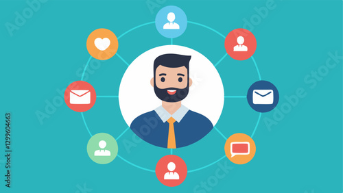 These descriptions can serve as a visual guide for representing the role and responsibilities of an Influencer Marketing Manager.