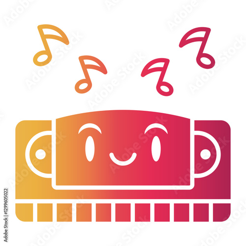 harmonica Gradient icon