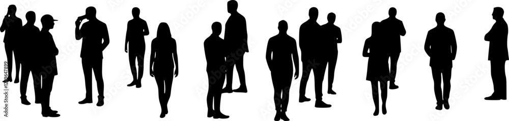 people top view with shadow set silhouette on white background vector
people top view with shadow set silhouette on white background vector