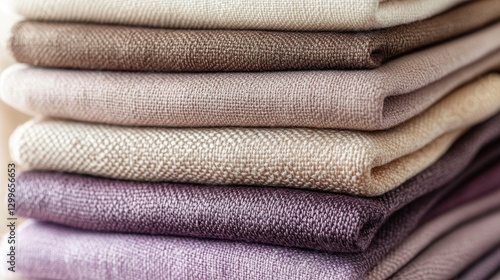 Textured Fabric Stack Display