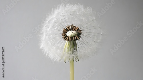 Wallpaper Mural Closeup Dandelion Seed Head White Fluffy Seeds Nature Photography Torontodigital.ca
