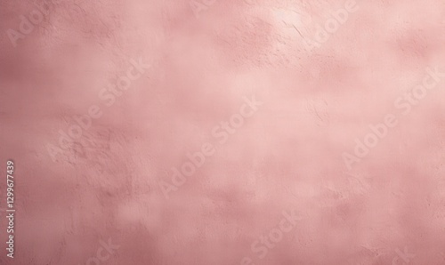 Pink wall background with smooth texture for website, design, or social media banner
