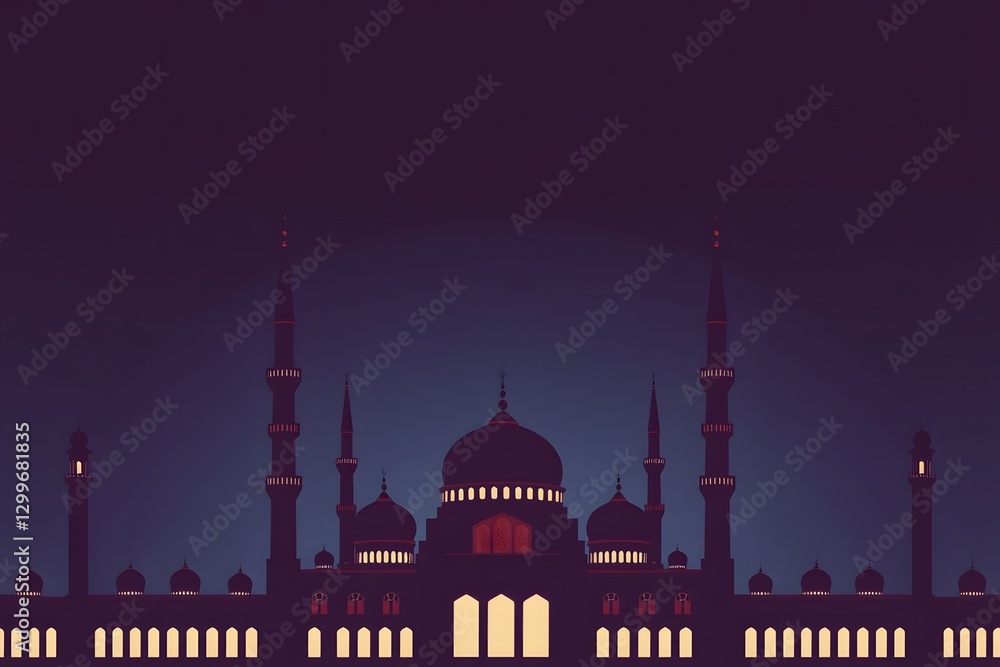 Fototapeta premium Ramadan Kareem , Mosque