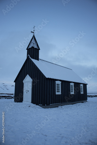 Búðakirkja church in Iceland