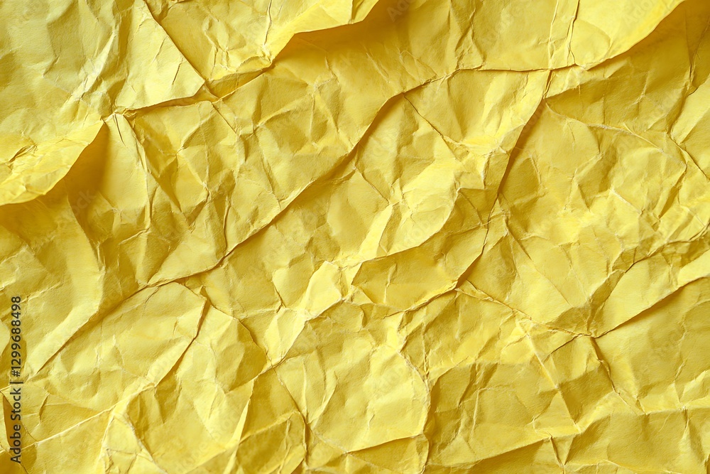 custom made wallpaper toronto digitalIntricate Yellow Crumpled Paper Texture, Abstract Decorative Background
