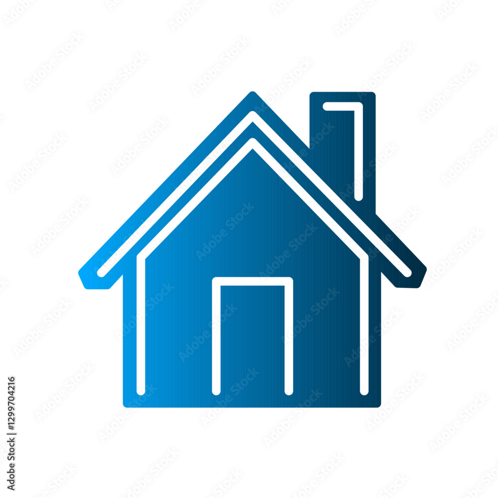 Home icon design template Home icon design template
