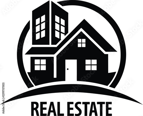 Elegant Real Estate Logo Design for Modern Homes.