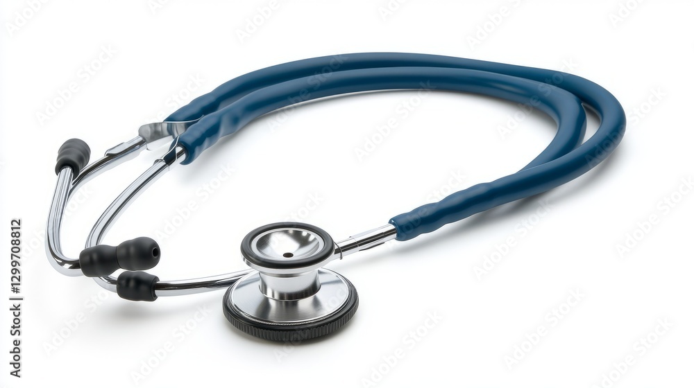Person Stethoscope Isolated Moment with White with Person Person Stethoscope Isolated Moment with White with Person