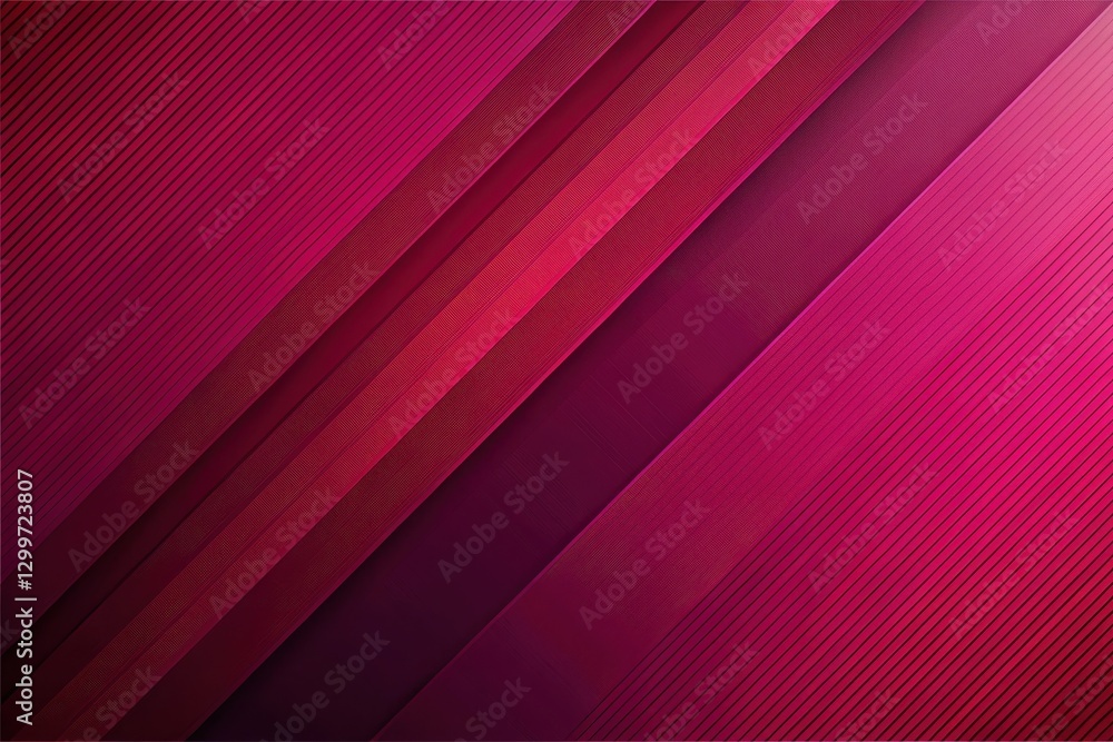 Obraz premium Abstract Crimson Diagonal Stripes Background Design Featuring Textured Layers and Subtle Gradient Effects