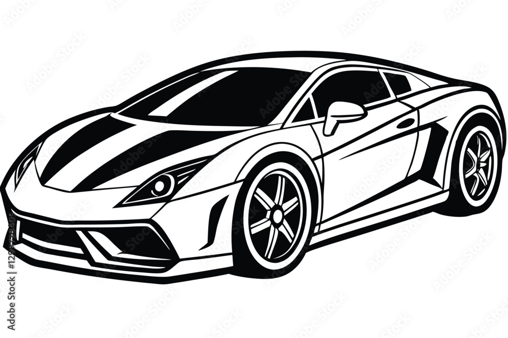 Fototapeta premium car Vector icon