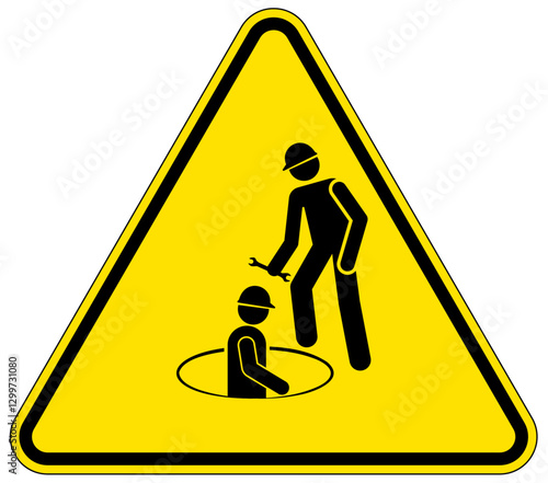 Confined space badge logo
