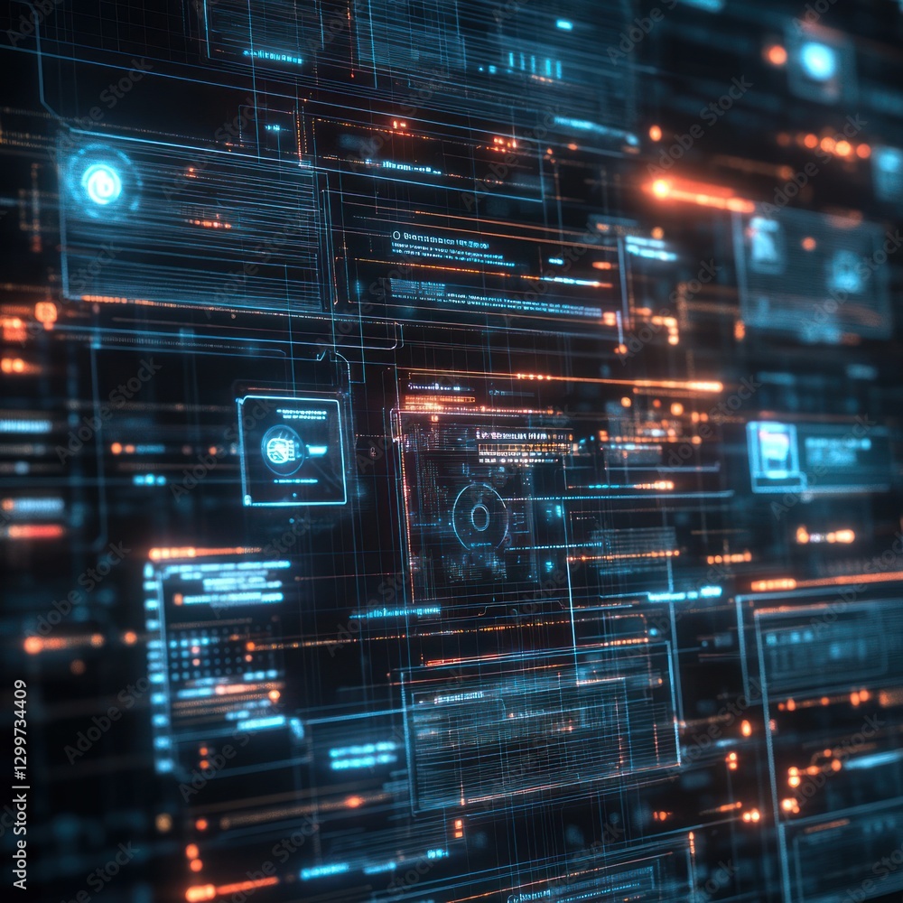 AI chatbot interface on screen AI chatbot interface on screen