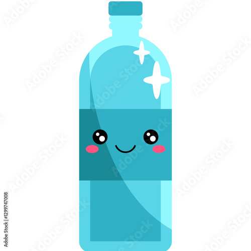 Environment kawai icon elements 
