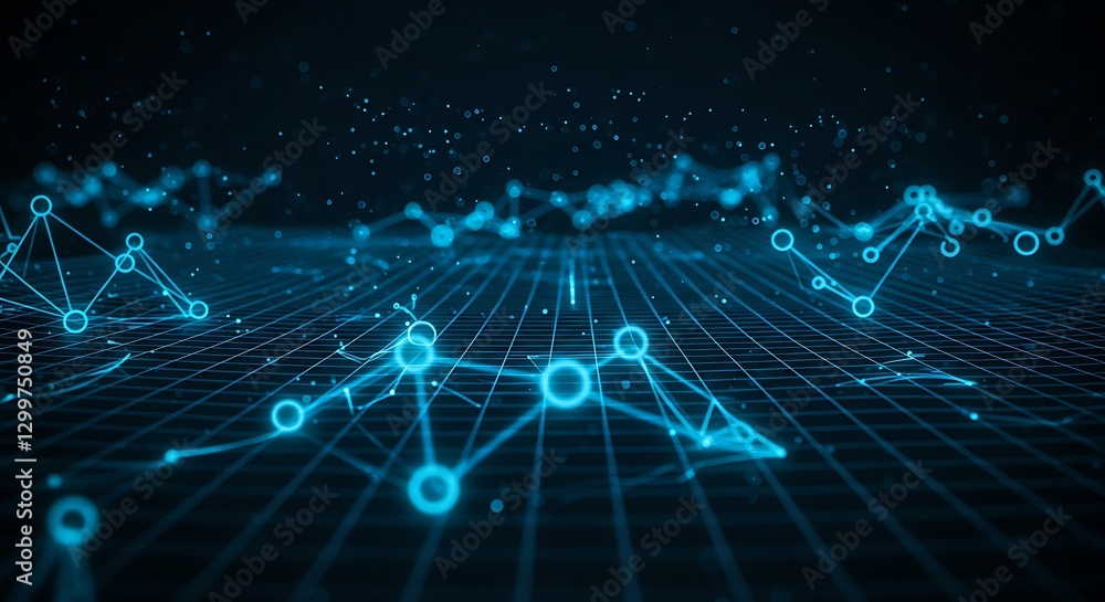 Abstract network connection, data visualization background Abstract network connection, data visualization background