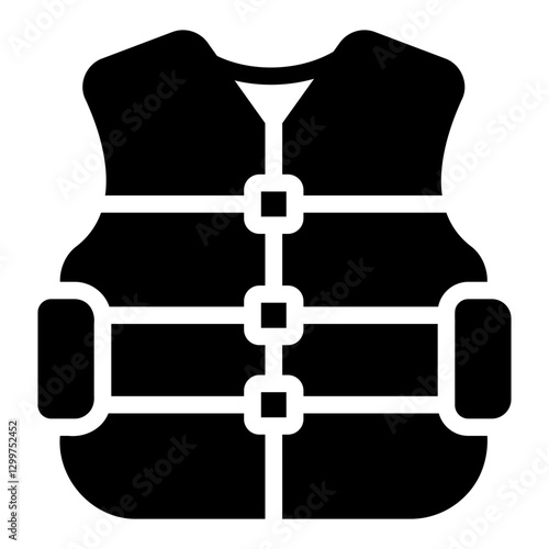 life vest Solid icon