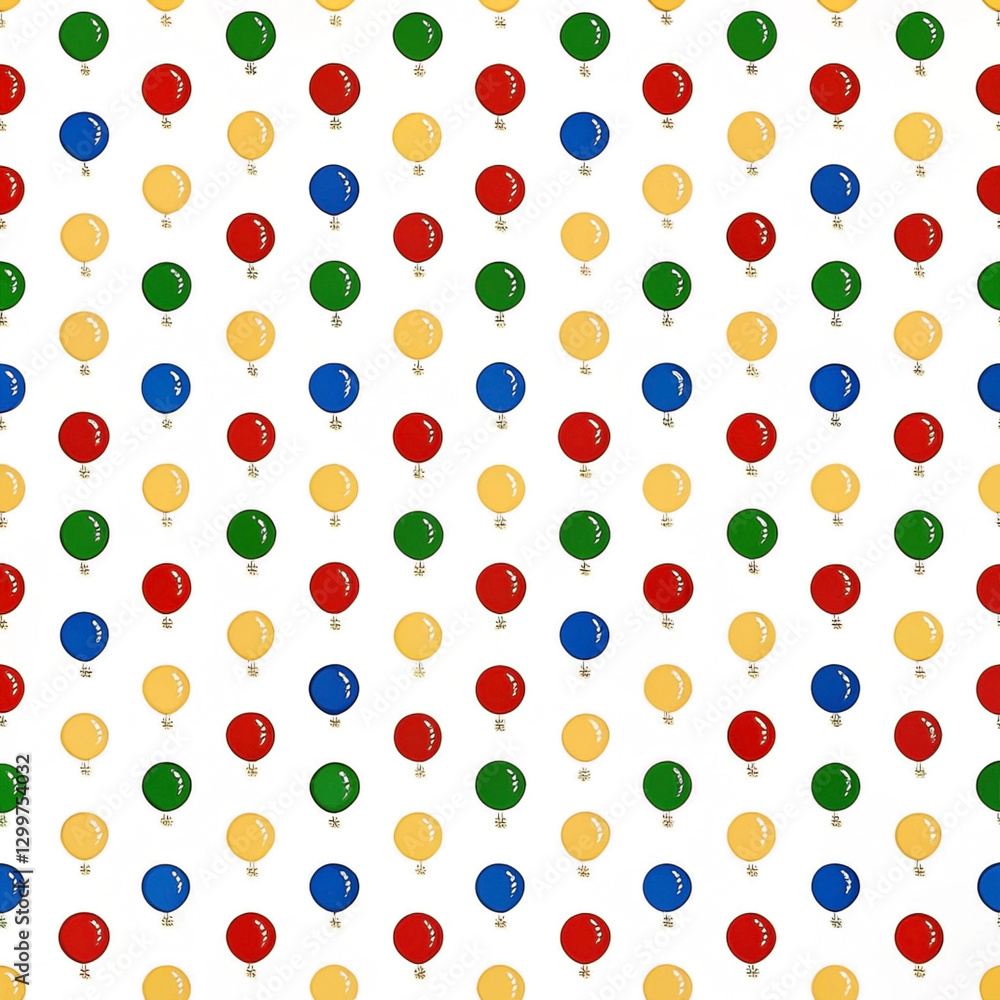 Colorful balloon pattern background. Colorful balloon pattern background.