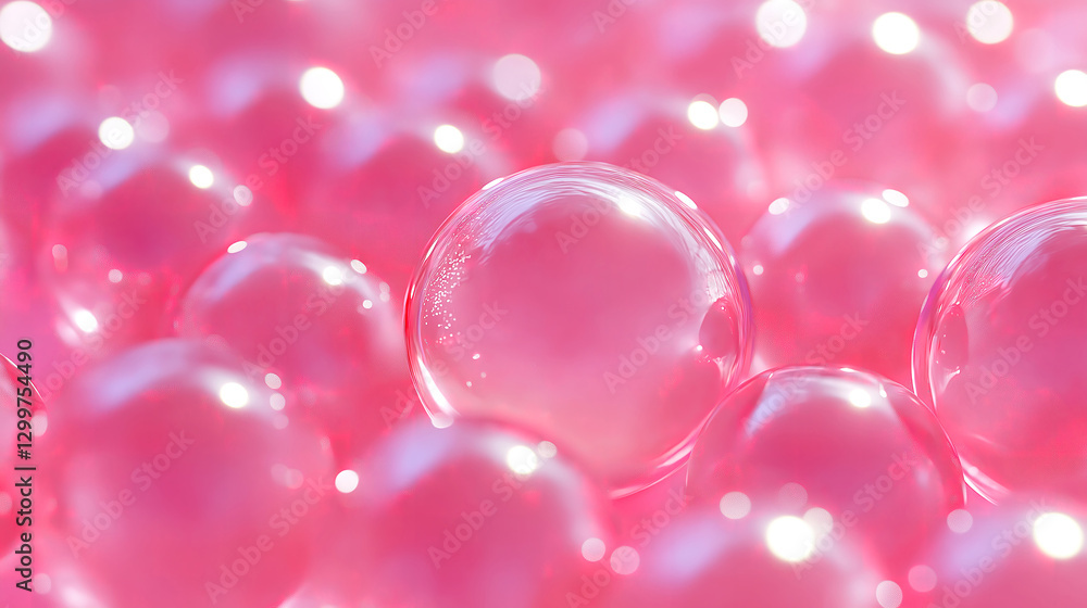 Close-up image of pink capsules emphasizing their soft hues and smooth surface texture Close-up image of pink capsules emphasizing their soft hues and smooth surface texture