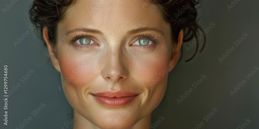 Naklejka premium portrait of a young woman