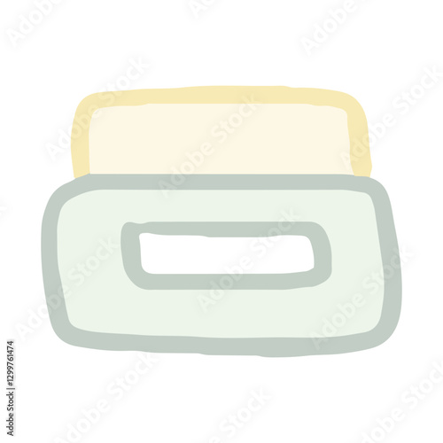 Skincare Jar, Pot pastel - Exfoliants Scrub moisturizers