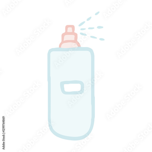 Skincare bottle spray pastel - Cleancers Exfoliants Serums essences Toner moisturizers