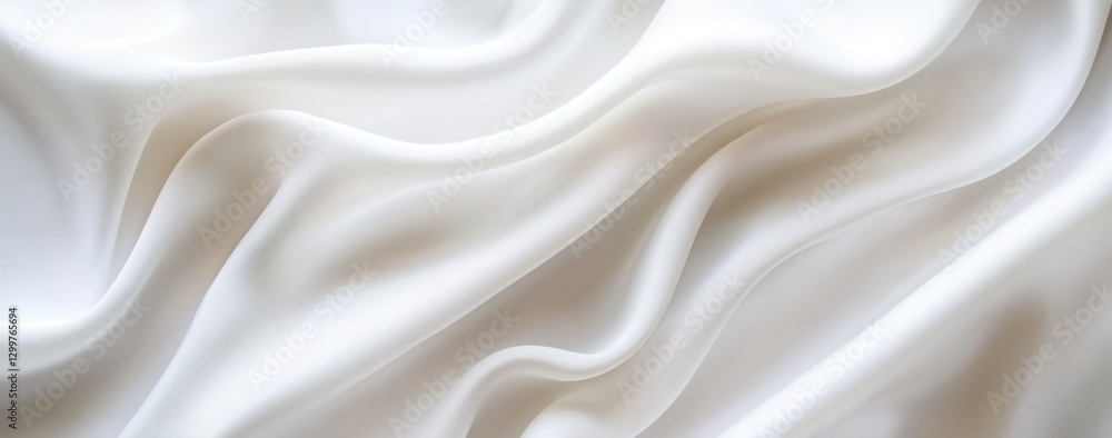Smooth, Elegant, and Luxurious Silk Fabric Draped Gracefully on a Soft Surface for Background or Textile Use in Fashion and Design Projects Smooth, Elegant, and Luxurious Silk Fabric Draped Gracefully on a Soft Surface for Background or Textile Use in Fashion and Design Projects