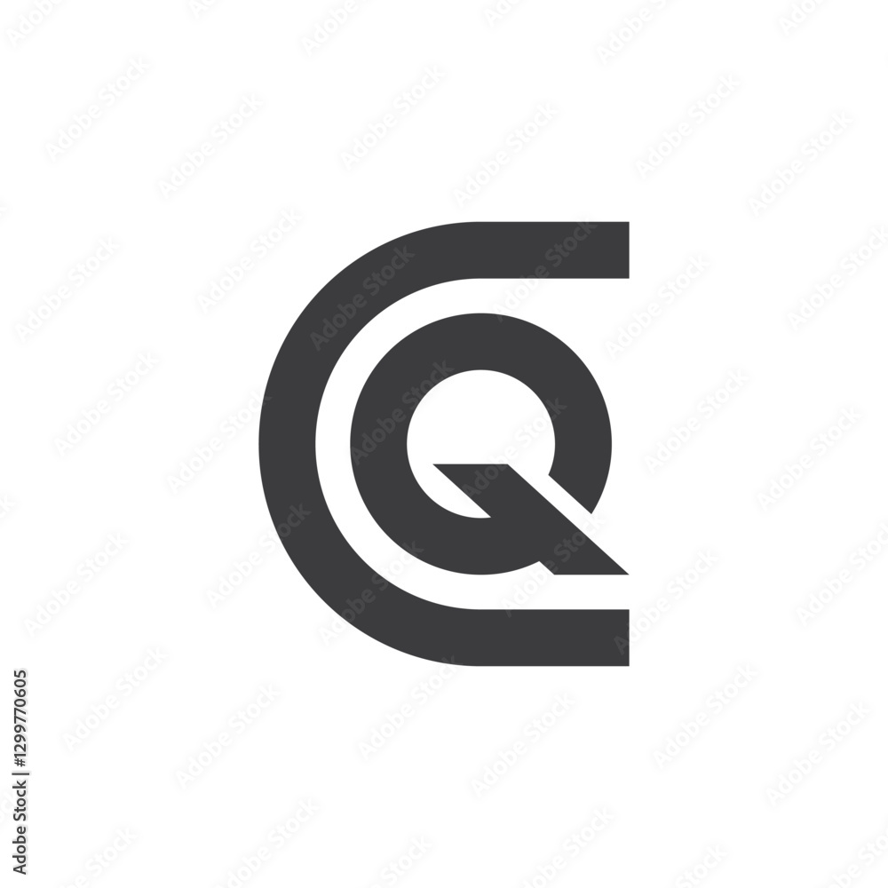 cq letter logo icon design. sign of cq letter logo icon illustration cq letter logo icon design. sign of cq letter logo icon illustration
