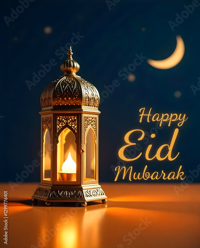 eid mubarak greeting card