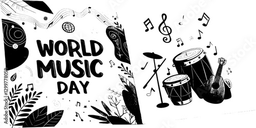 Design a social media campaign to raise awareness about World Music Day and encourage people to participate in the celebration.
