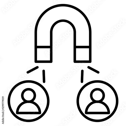 Lead  Icon Element For Design