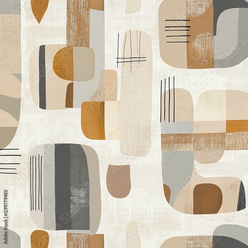Abstract art background of a glitch geometric shapes