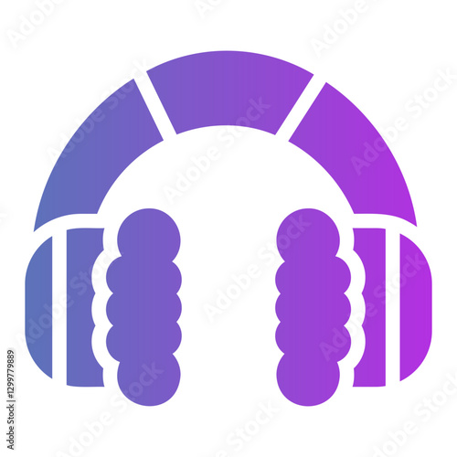 earmuff Gradient icon