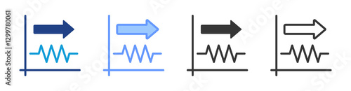 Constant icon set multiple style collection