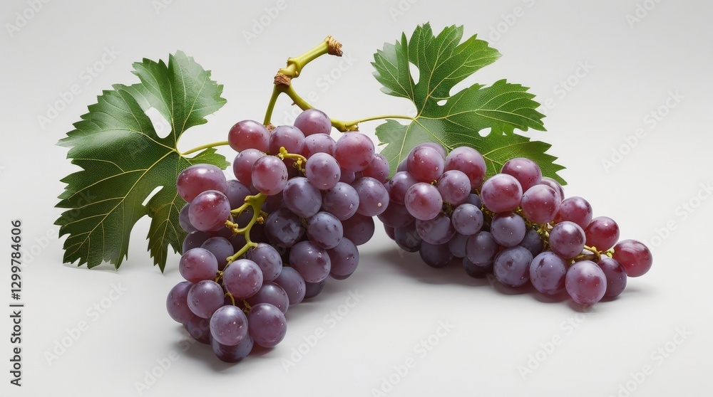 Fototapeta premium Red Grape Cluster