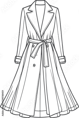 technical fashion illustration