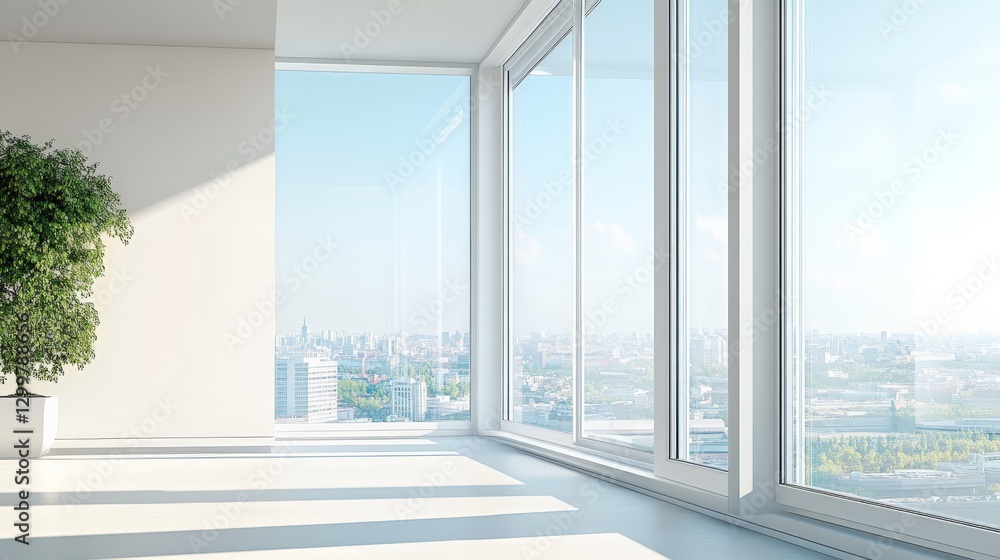 Smart glass windows adjusting heat absorption dynamically, advanced energy-efficient architecture Smart glass windows adjusting heat absorption dynamically, advanced energy-efficient architecture