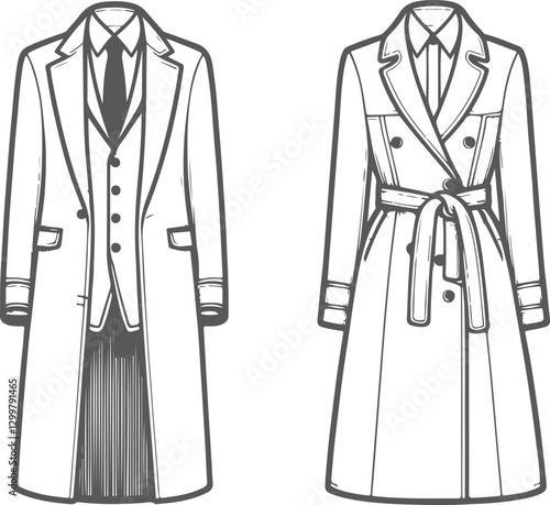 technical fashion illustration