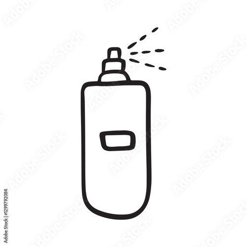 Skincare bottle spray doodle - Cleancers Exfoliants Serums essences Toner moisturizers