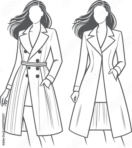 technical fashion illustration