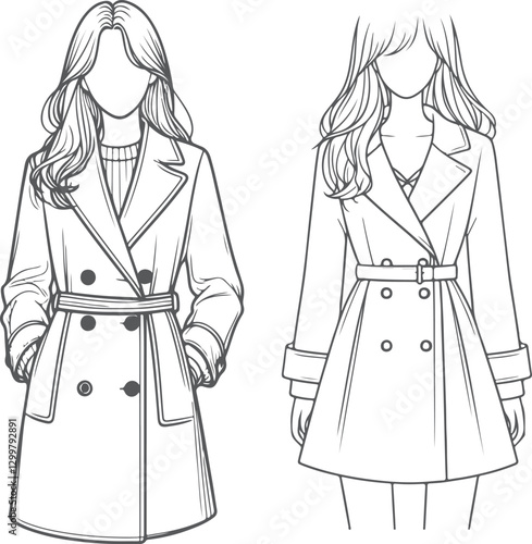 technical fashion illustration
