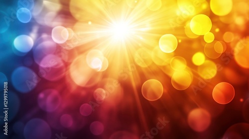 Vibrant Light Patterns with Dynamic Reflections