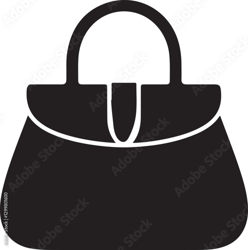 Carpetbag icon Simple illustration of carpetbag vector icon for web