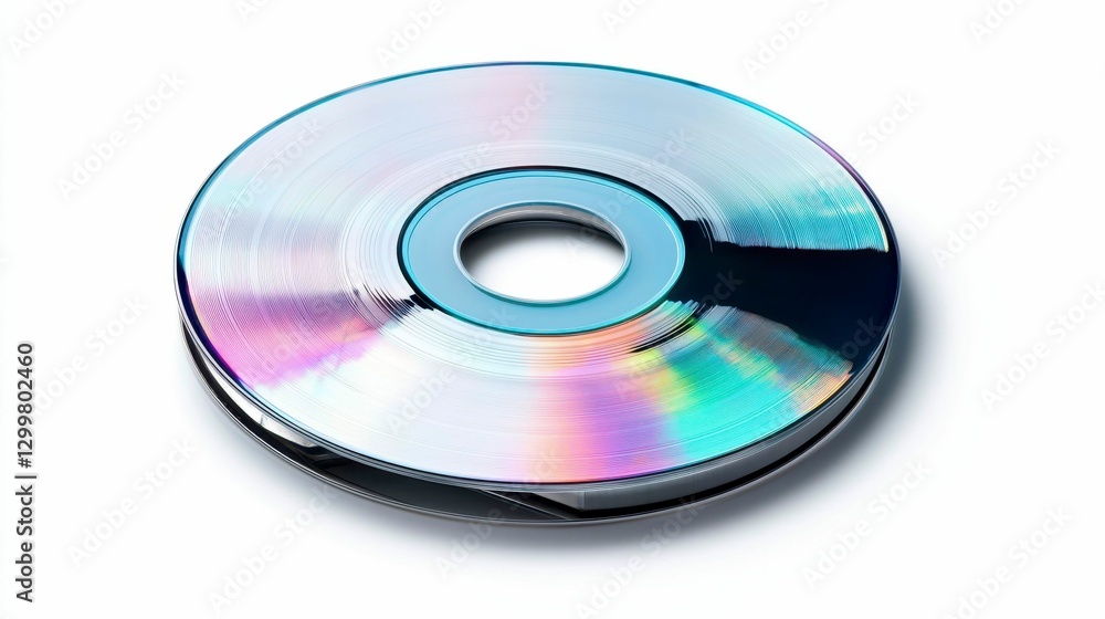 Silver Optical Disc Data Storage Technology Reflecting Holographic Effect for Digital Media Backup Silver Optical Disc Data Storage Technology Reflecting Holographic Effect for Digital Media Backup