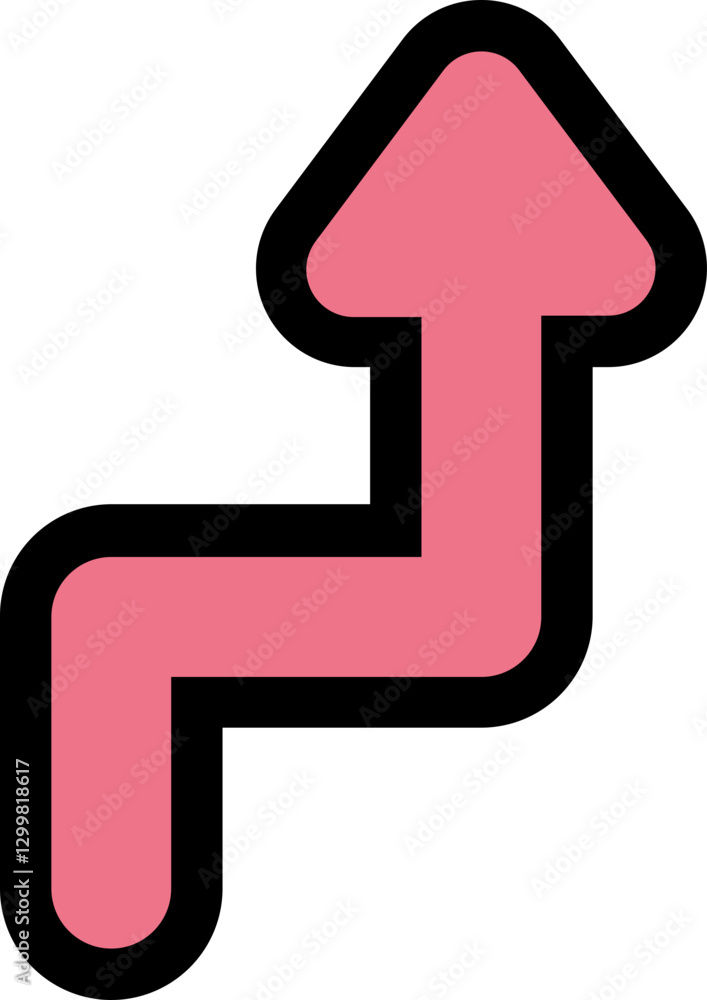 pink arrow pink arrow
