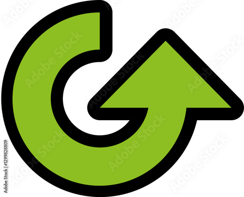 Free Download grüner Pfeil Icon - GFXLoad