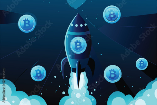 Generate a vibrant, futuristic illustration depicting interconnected cryptocurrency symbols (Bitcoin, Ethereum, etc.) forming a complex blockchain network.  Include glowing nodes and digital effects.