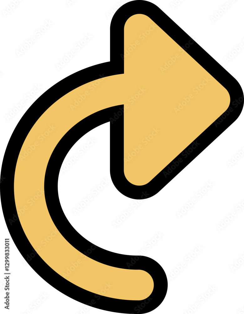 gelber Pfeil gelber Pfeil