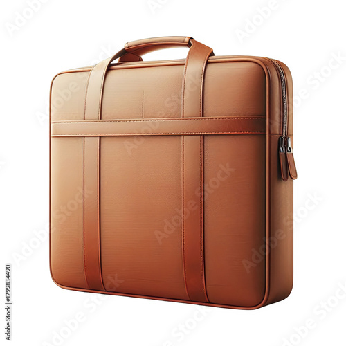 Laptop bag isolated on transparent background